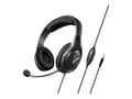 Miniatyrbild 3 av 5: Creative Sound Blaster Blaze V2 - Headset - fullstorlek - kabelansluten - 3,5 mm kontakt - svart