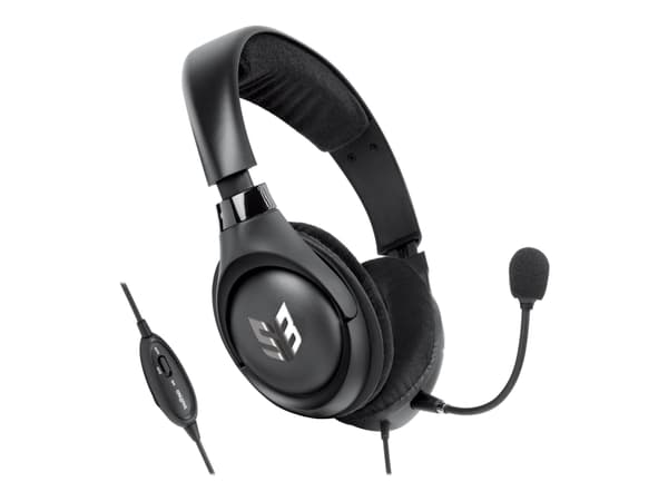 Creative Sound Blaster Blaze V2 - Headset - fullstorlek - kabelansluten - 3,5 mm kontakt - svart
