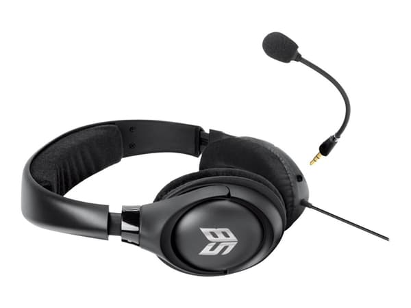 Creative Sound Blaster Blaze V2 - Headset - fullstorlek - kabelansluten - 3,5 mm kontakt - svart