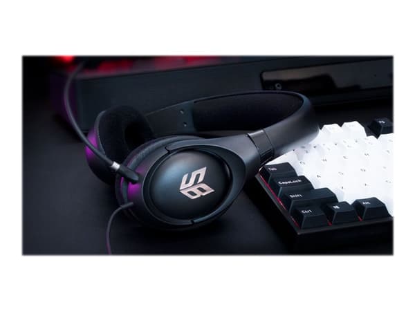 Creative Sound Blaster Blaze V2 - Headset - fullstorlek - kabelansluten - 3,5 mm kontakt - svart
