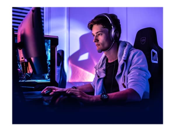Creative Sound Blaster Blaze V2 - Headset - fullstorlek - kabelansluten - 3,5 mm kontakt - svart