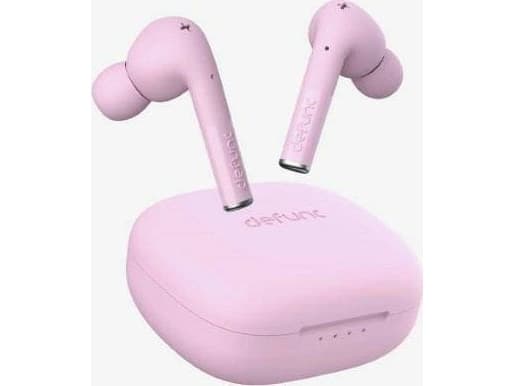DeFunc Bluetooth 5.2 True Entertainment trådløse hodetelefoner rosa/rosa 71537