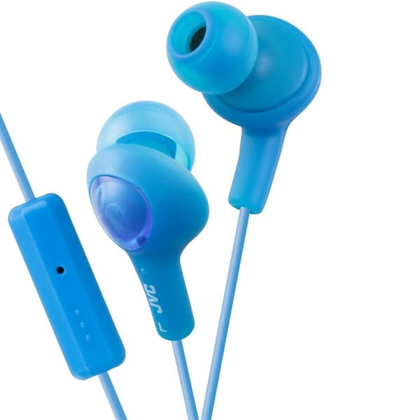 JVC Høretelefoner FR6 Gumy Plus Mic Blå