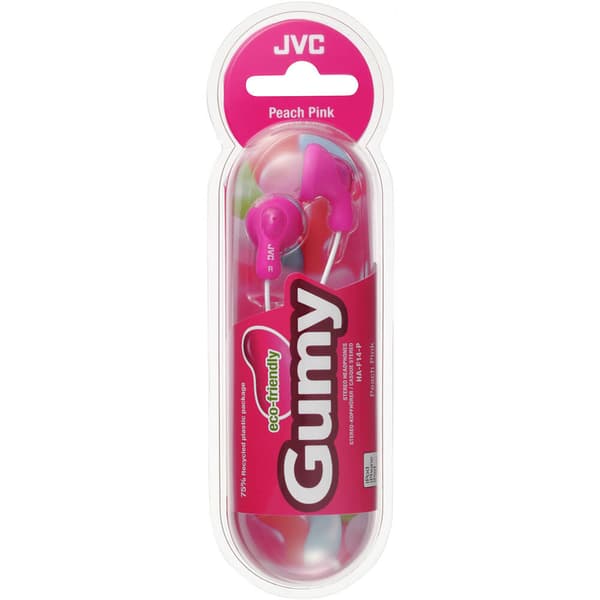 JVC Kuulokkeet F14 Gumy In-Ear Vaaleanpunainen