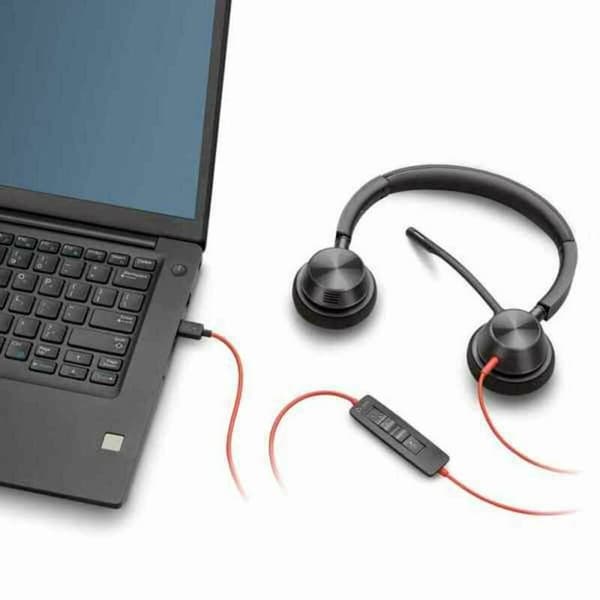 Diademhörlurar Poly BW3320 USB-A Svart