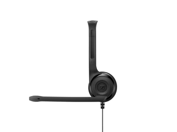 Epos Sennheiser PC 5 CHAT hörlurar med trådbunden huvudbygel Kontor/Callcenter Svart