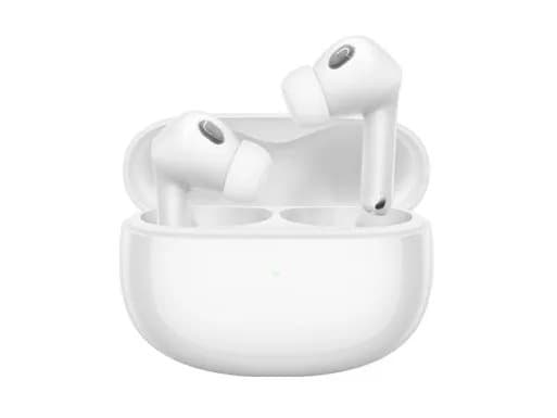 Xiaomi Buds 3T Pro - True wireless-hörlurar med mikrofon - inuti örat - Bluetooth - aktiv brusradering - vit lack