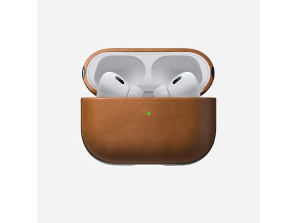 Nomad Modern Leather Case, Ask, Läder, Mikrofiber, Polykarbonat, Brun