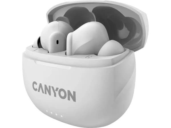 Canyon CNS-TWS8W, True Wireless Stereo (TWS), Samtal/musik/sport/vardag, Headset, Svart