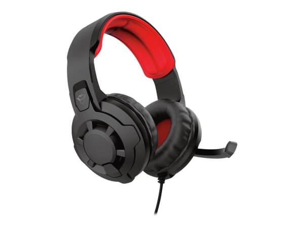 Trust Gaming GXT 411 Radius - Hodesett - full størrelse - kablet - 3,5 mm jakk - svart