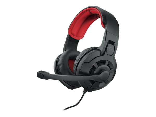 Trust Gaming GXT 411 Radius - Hodesett - full størrelse - kablet - 3,5 mm jakk - svart