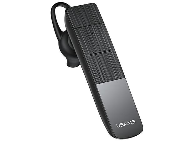 Usams-hodetelefoner USAMS 5.0 BT2 Bluetooth-hodesett svart BHUBT201 (USAMS-BT2)