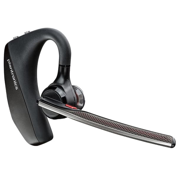 Bluetooth headset med mikrofon Poly VOYAGER 5200 Sort