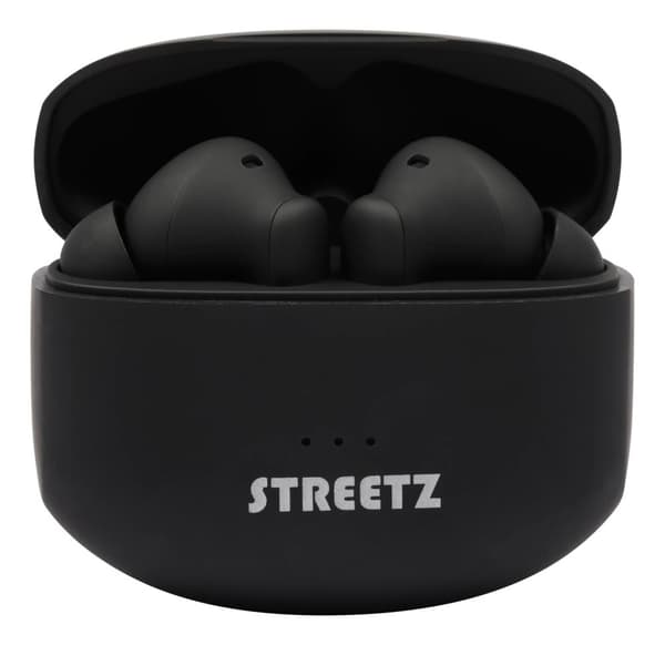 STREETZ True Wireless Stereo, aktiv brusreducering (ANC), in-ear, mattsvart