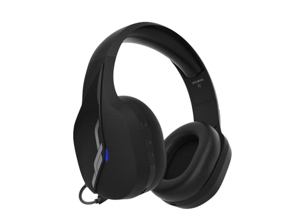 Zalman HPS700 Black, Trådløs, Spilling, 290 g, Hodesett, Sort