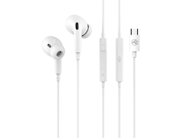 Tellur Attune in-ear-hodetelefoner Type-C Hvit