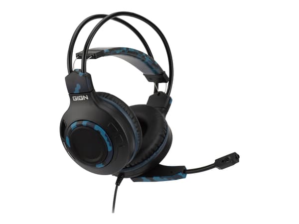SuBsonic GIGN - Headset - fullstorlek - kabelansluten - 3,5 mm kontakt
