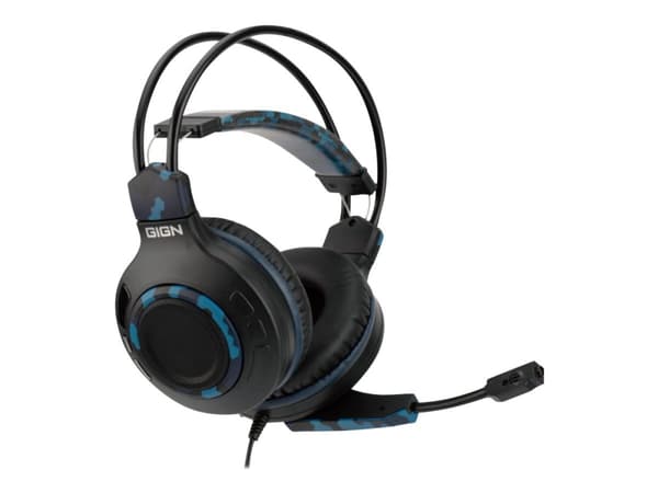SuBsonic GIGN - Headset - fullstorlek - kabelansluten - 3,5 mm kontakt