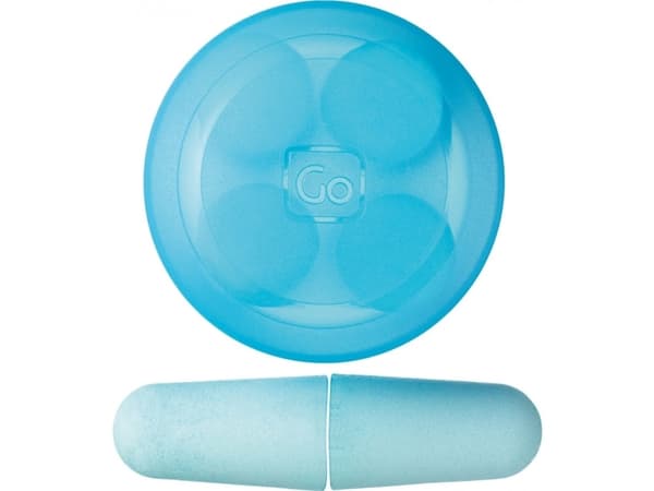 Go Travel 427, Reusable ear plug, Blå, Polypropylen (PP), 6 styck