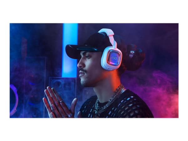 ASTRO Gaming A30 - For Xbox - hodesett - full størrelse - Bluetooth / LIGHTSPEED - trådløs, kablet - USB-A via Bluetooth-adapter, 3,5 mm jakk - hvit
