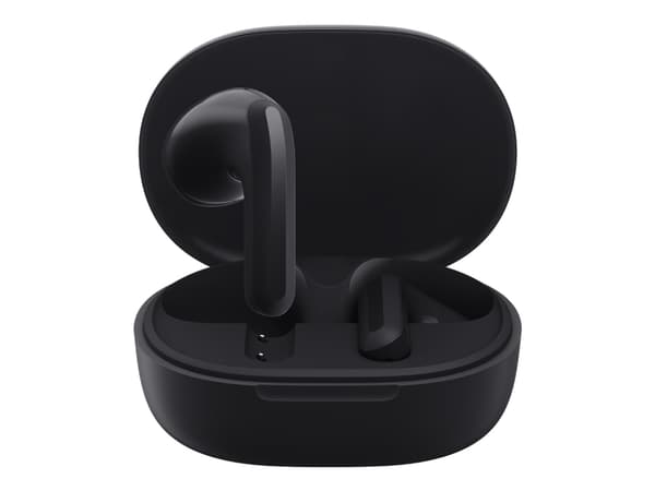Xiaomi Redmi Buds 4 Lite - True wireless-hörlurar med mikrofon - öronknopp - Bluetooth - aktiv brusradering - svart