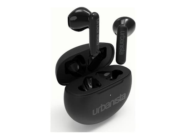 Urbanista Austin - True wireless-hodetelefoner - ørepropp - Bluetooth - midnatts sort