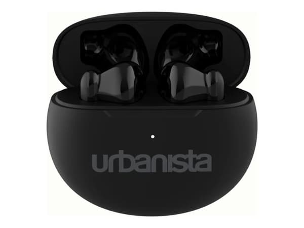 Urbanista Austin - True wireless-hodetelefoner - ørepropp - Bluetooth - midnatts sort