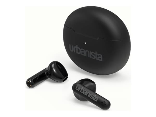 Urbanista Austin - True wireless-hodetelefoner - ørepropp - Bluetooth - midnatts sort