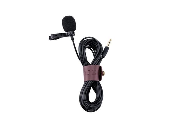 JJC SGM-28, Mobiltelefon/smarttelefonmikrofon, Koblet med ledninger (ikke trådløs), 3.5 mm (1/8"), Sort, 4 m, 38 g