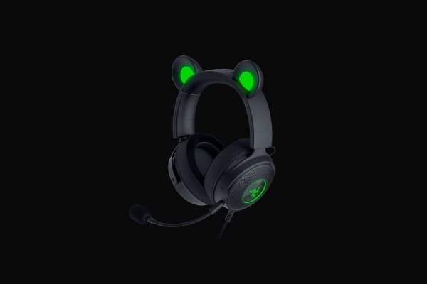 Razer Kraken Kitty V2 Pro, Langallinen, Pelaaminen, 20 - 20000 Hz, 400 g, Kuulokkeet, Musta