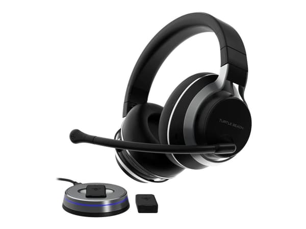 Turtle Beach Stealth Pro, Langaton, Pelaaminen, 10 - 22000 Hz, 1,65 kg, Kuulokkeet, Musta
