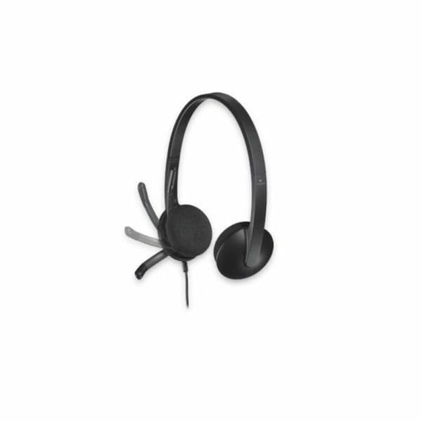 Kuulokkeet mikrofonilla Logitech 981-000475 USB 1,8 m Musta (1 osaa)