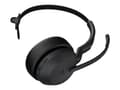 Miniatyrbild 1 av 5: Jabra Evolve2 55 MS Mono - Headset - på örat - Bluetooth - trådlös - aktiv brusradering - USB-A via Bluetooth-adapter - svart - Zoomcertifierad, Cisc