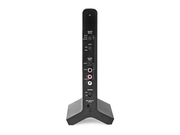 Nedis HPRF321BK, Trådlös, TV, 30 - 20000 hz, 760 g, Hörlurar, Svart
