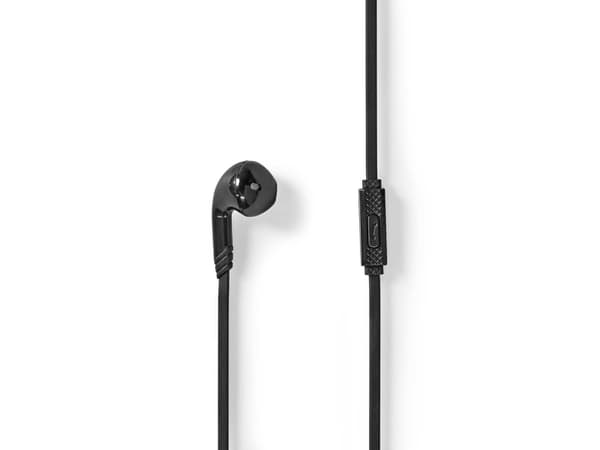 Nedis HPWD2021BK, Langallinen, Puhelut/Musiikki, 20 - 20000 Hz, 16 g, Kuulokkeet, Musta