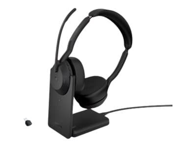 Jabra Evolve2 55, Langallinen & langaton, Toimisto/puhelukeskus, 20 - 20000 Hz, 130 g, Kuulokkeet, Musta