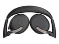 Miniatyrbild 5 av 5: Jabra Evolve2 65 Flex MS Stereo - Headset - på örat - Bluetooth - trådlös - aktiv brusradering - USB-C - svart - med trådlös laddningsplatta - Certif