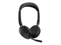 Miniatyrbild 2 av 5: Jabra Evolve2 65 Flex MS Stereo - Headset - på örat - Bluetooth - trådlös - aktiv brusradering - USB-C - svart - med trådlös laddningsplatta - Certif