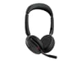 Miniatyrbild 1 av 5: Jabra Evolve2 65 Flex MS Stereo - Headset - på örat - Bluetooth - trådlös - aktiv brusradering - USB-C - svart - med trådlös laddningsplatta - Certif