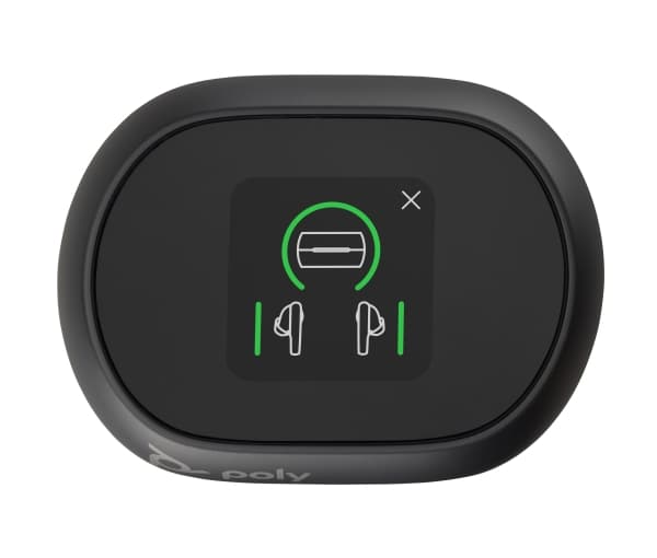 POLY Voyager Free 60+, Trådlös, Kontor/callcenter, Headset, Svart