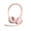 Miniatyrbillede 1 af 6: Logitech H390 Headset Kablet hovedbøjle Office/Call Center USB Type-A Pink