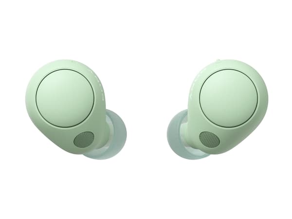Sony WF-C700N - True wireless-hodetelefoner med mikrofon - i øret - Bluetooth - aktiv støydemping - tesalviegrønn