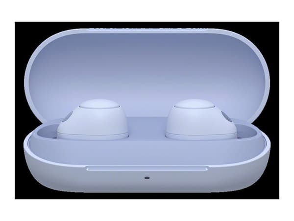 Sony WF-C700N - True wireless-hodetelefoner med mikrofon - i øret - Bluetooth - aktiv støydemping - fiolett