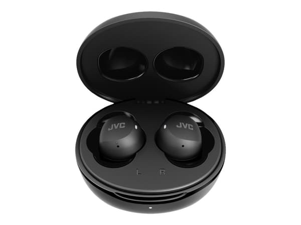 JVC HA-A6T - Gumy Mini - True wireless-hodetelefoner med mikrofon - i øret - Bluetooth - olivensvart