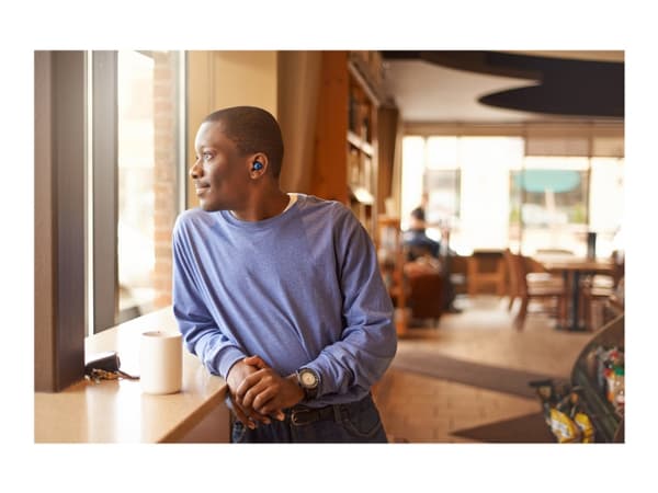 JVC HA-A6T - Gumy Mini - True wireless-hörlurar med mikrofon - inuti örat - Bluetooth - blåbär