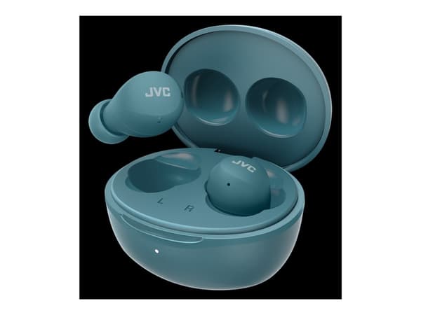 JVC HA-A6T - Gumy Mini - aidot langattomat kuulokkeet mikrofonilla - in-ear - Bluetooth - matchanvihreä