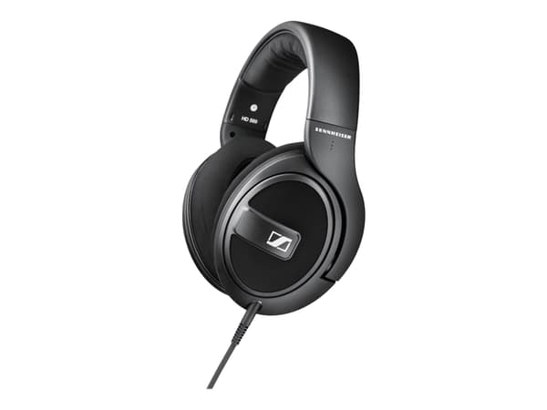 Sennheiser HD 569 - HD 5 - hodetelefoner med mikrofon - full størrelse - kablet - 3,5 mm jakk - svart