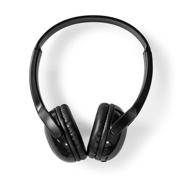 Nedis Trådløse On-Ear hovedtelefoner | Maksimal batteritid: 8 timer | Indbygget mikrofon | Truk kontrol | Understøtter stemmestyring | Volumenkontrol