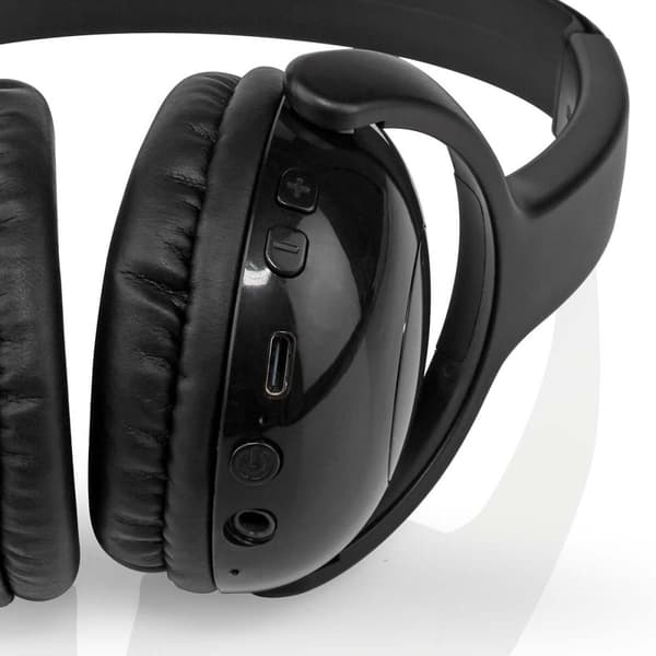 Nedis Trådløse On-Ear hovedtelefoner | Maksimal batteritid: 8 timer | Indbygget mikrofon | Truk kontrol | Understøtter stemmestyring | Volumenkontrol