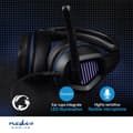 Miniatyrbilde 7 av 11: Nedis Gaming Headset | Over-Ear | Surround | USB Type-A | Fold-Away Mikrofon | 2.10 m | LED